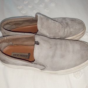 steve madden platform grey sneakers
